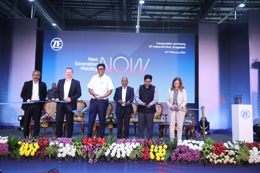 ZF COMMERCIAL VEHICLES SOLUTION DIVISION OPENS NEW PLANT IN INDIA